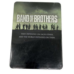 Band Of Brothers Tom Hanks Steven Spielberg HBO Miniseries WWII 6 DVD Set